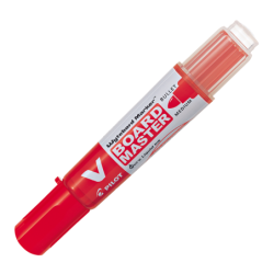 Set 12 un. Marcador Pizarra V Board Master Rojo PILOT material-dida...