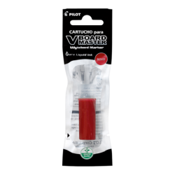 Cartucho V Board Master Rojo 12 un. PILOT material-didactico