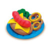 Masitas Hamburguesas a la Parrilla Play-Doh Play - Doh material-did...
