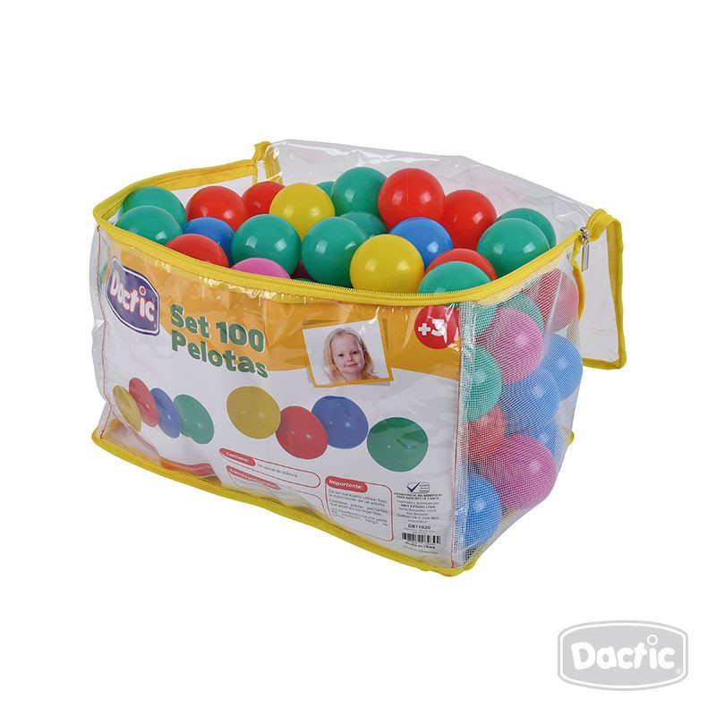 Set de 100 Pelotas DACTIC material-didactico