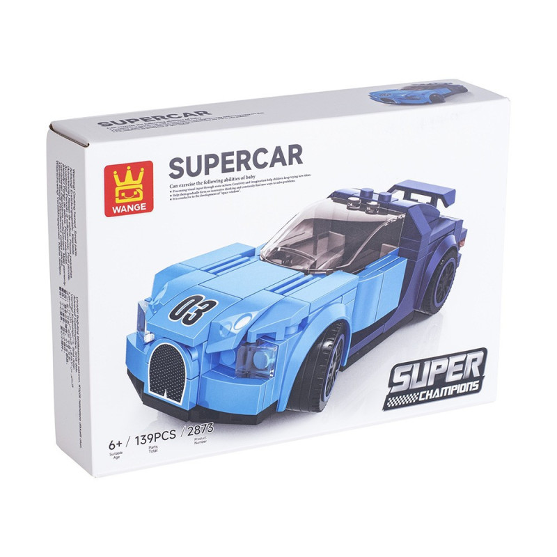 Súper Auto Armable Wange material-didactico