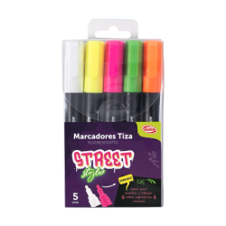 Marcador Tiza Fluorescente Adix ADIX material-didactico