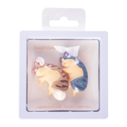 Pin Gatos para Cuaderno o Agendas SWORLD material-didactico
