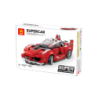 Auto Armable Rojo 151 pzs. Wange material-didactico