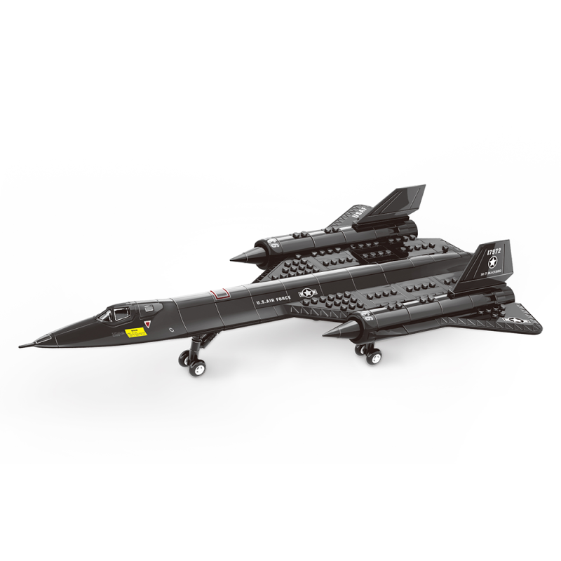 Avión Blackbird Armable 183 pzs. Wange material-didactico