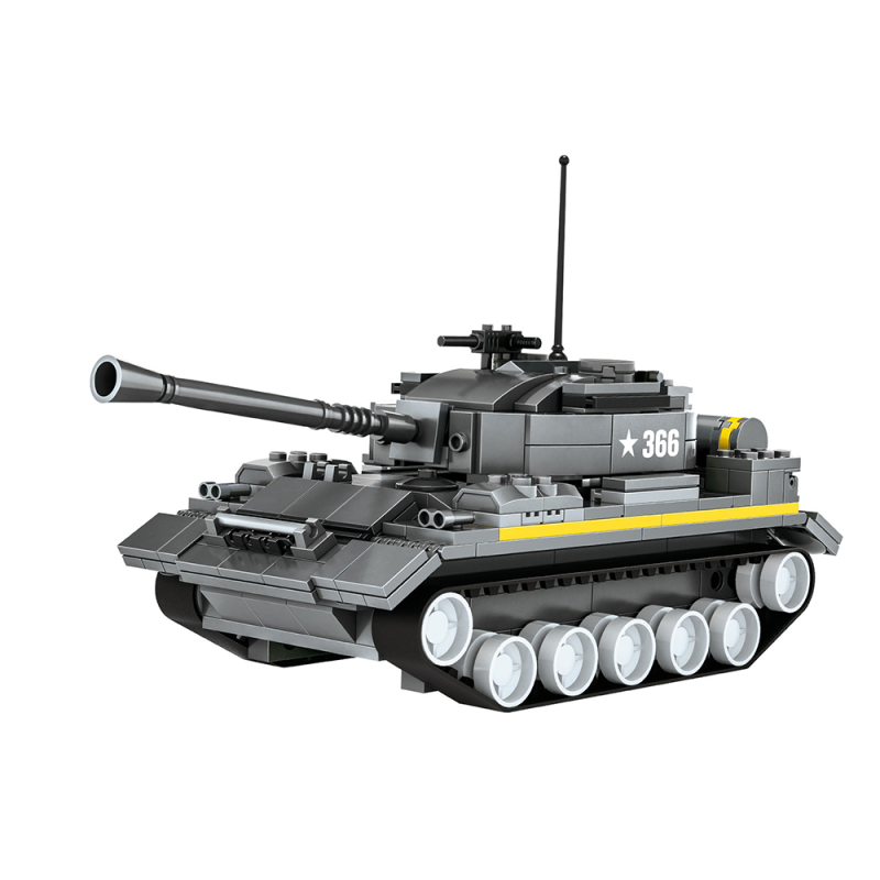 Tanque Militar Panzer Armable 346 pzs. Wange material-didactico