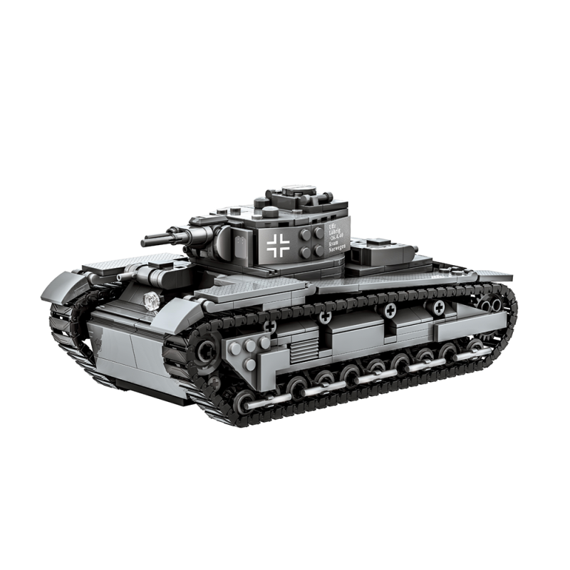Tanque Militar Alemán Armable 673 pzs. Wange material-didactico