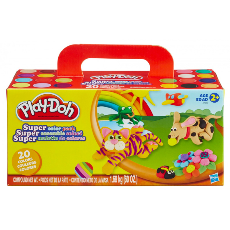 Súper Maletín 20 Colores Play-Doh Play - Doh material-didactico