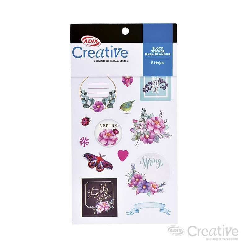 Block Sticker para Planner CREATIVE material-didactico