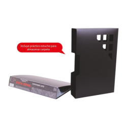 Carpeta Oficio 100 Fundas c/Estuche Negro DATAZONE material-didactico