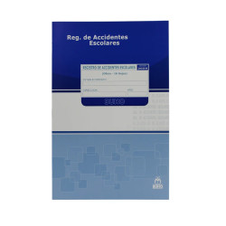 Libro Registro de Accidentes Escolares