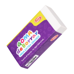 Goma Borrar Extra Grande Miga 12 unidades