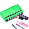 Estuche Escolar Triple Cierre Neón