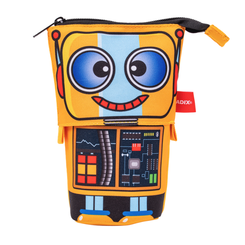 Estuche Escolar Retráctil Robot
