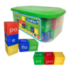 Cubos de Sílabas Trabadas EVAFLEX material-didactico