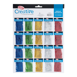 Display Escarcha de Colores 20 Unidades