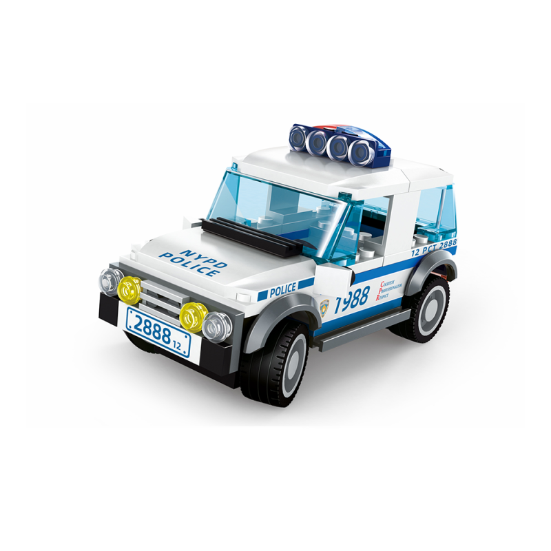 Auto Policía Armable WANGE