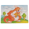 Set 4 Rompecabezas de Animales - Soy Didácticos