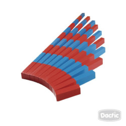 Barras Numéricas Azul/Rojo DACTIC material-didactico