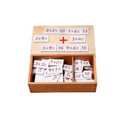 Fichas Suma Madera DACTIC material-didactico