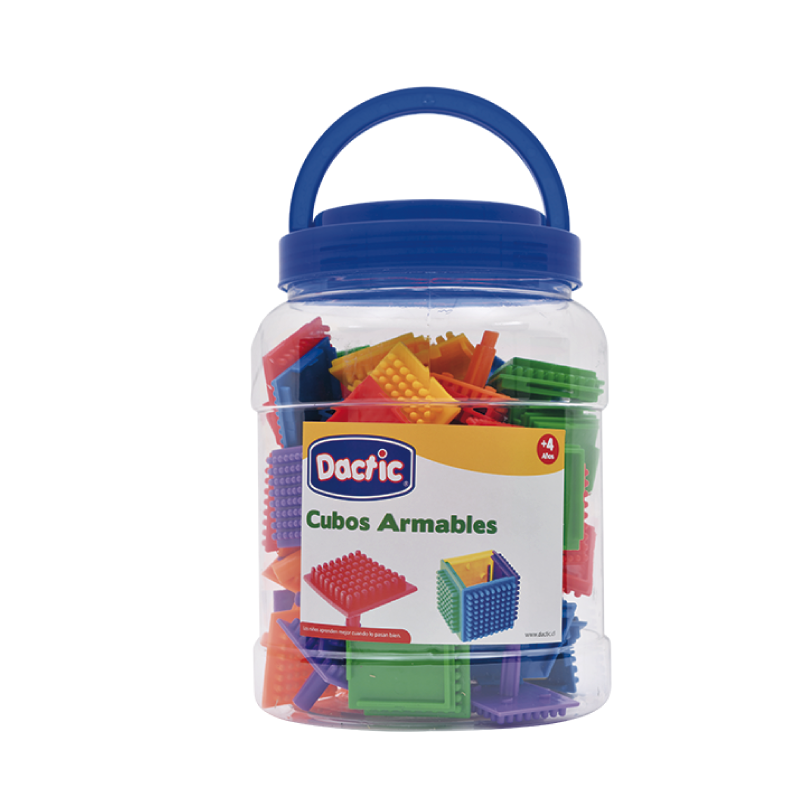 Cubos Armables y Conectables 85 u DACTIC material-didactico