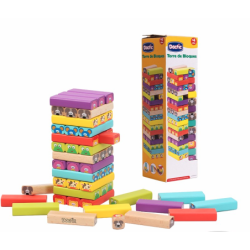Torre de Bloques Madera DACTIC material-didactico