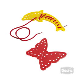 Animales para Bordar y Enhebrar DACTIC material-didactico