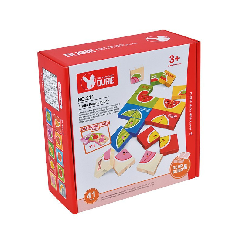 Puzzle Fruta DUBIE material-didactico