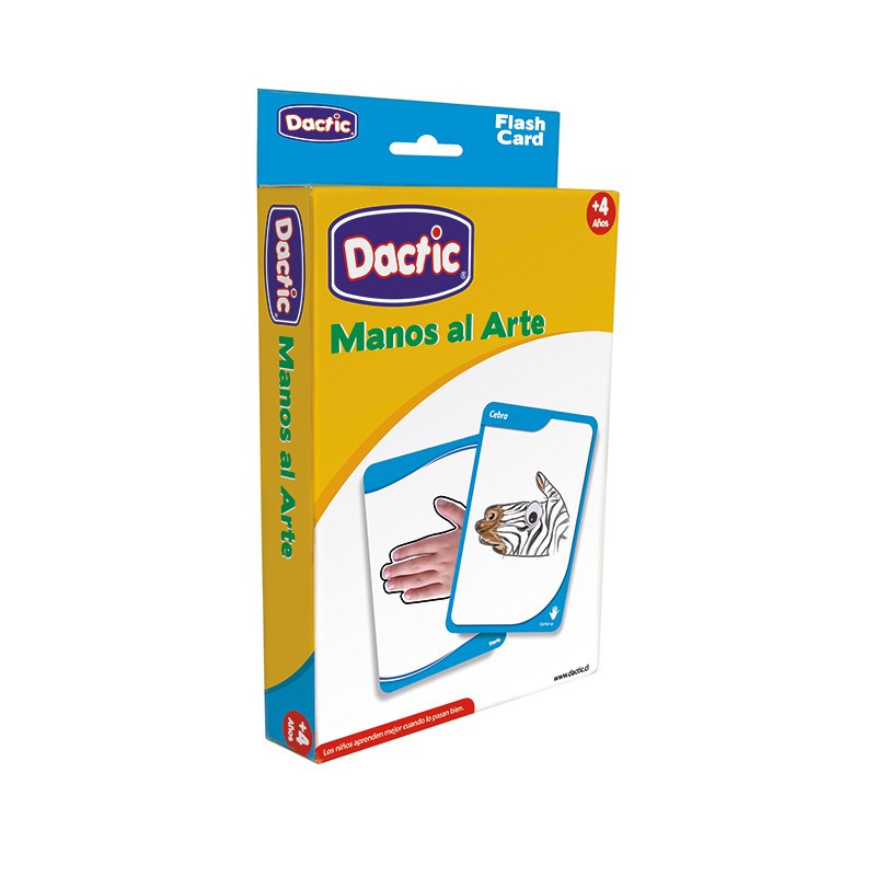 Lámina Mano al Arte DACTIC material-didactico