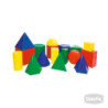 Cuerpos Geométricos 3D Plástico12u DACTIC material-didactico
